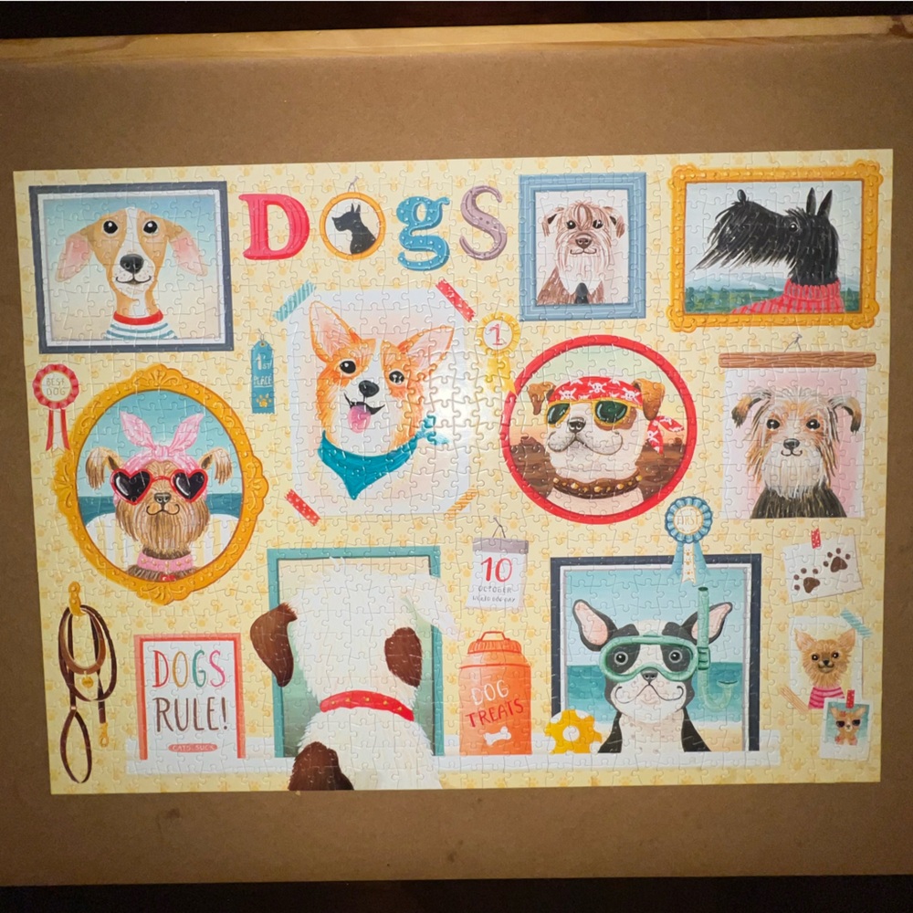 Buffalo Games Dogs Rule 1000 Piece Puzzle